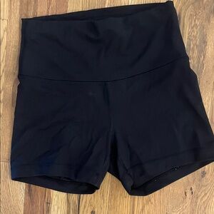 lululemon athletica Black Bike Shorts